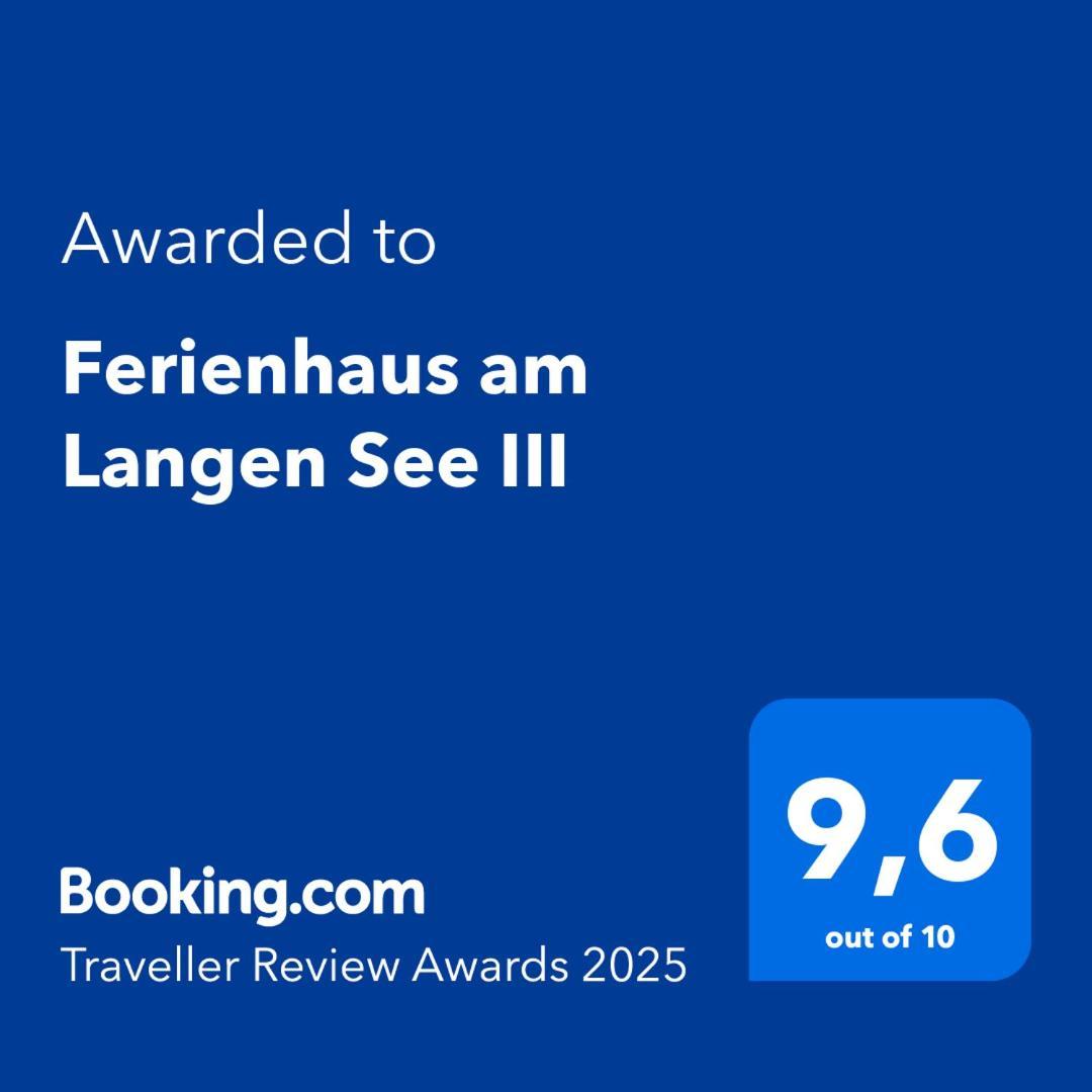 Ferienhaus Am Langen See III Heidesee Екстер'єр фото